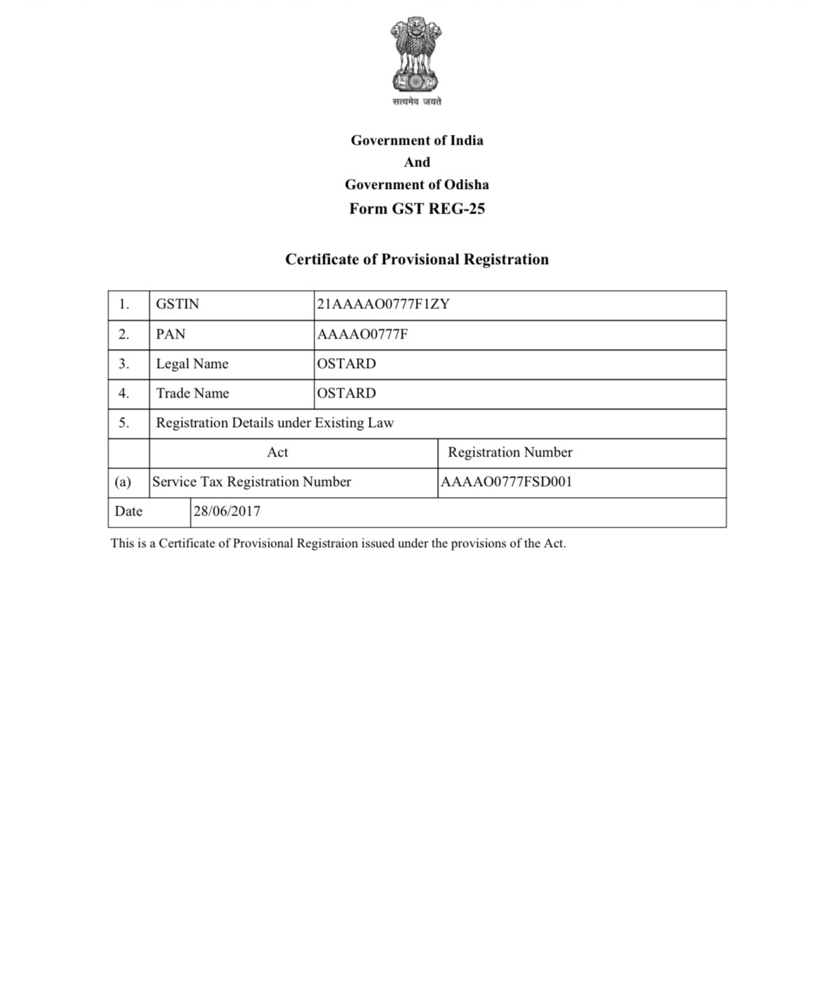 GST Registration